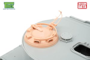 画像4: T-Rex Studio[TR35149]1/35 WWII ドイツ タイガーI中期型用キューポラセット (4)