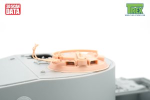 画像2: T-Rex Studio[TR35151]1/35 WWII ドイツ タイガーI後期型用キューポラセット 後期タイプ (2)