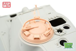 画像2: T-Rex Studio[TR35152-2]1/35 WWII ドイツ キングタイガー用 溶接タイプキューポラセット 水抜きスリットなし(ホビーボス用) (2)