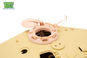 画像5: T-Rex Studio[TR35154-1]1/35 WWII ドイツ キングタイガー用 ボルト止めタイプキューポラセット(各社用) (5)