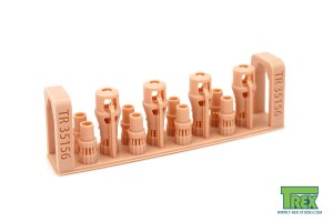 画像4: T-Rex Studio[TR35156]1/35 WWII ドイツ 8.8cm KwK/Pak用マズルブレーキ 後期タイプ2(4個入) (4)