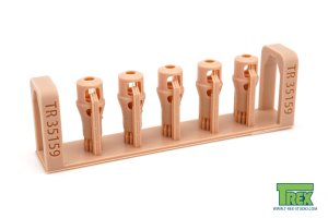 画像3: T-Rex Studio[TR35159]1/35 WWII ドイツ パンサー戦車G型用 7.5cm砲マズルブレーキ(5個入) (3)