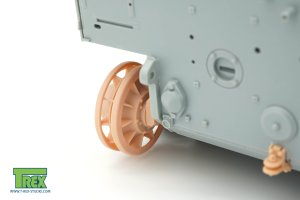 画像2: T-Rex Studio[TR35169-1]1/35 WWII ドイツ タイガーI重戦車 700mm径誘導輪(汎用) (2)