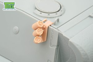 画像4: T-Rex Studio[TR35174]1/35 WWII ドイツ パンサー戦車D型用 スモークディスチャージャーセット (4)