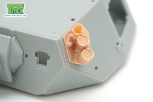 画像5: T-Rex Studio[TR35175]1/35 WWII ドイツ IV号戦車用 スモークディスチャージャーセット (5)