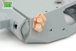 画像4: T-Rex Studio[TR35176]1/35 WWII ドイツ III号戦車用 スモークディスチャージャーセット (4)