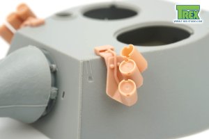 画像3: T-Rex Studio[TR35178]1/35 WWII ドイツ Sd.Kfz.234/2プーマ用 スモークディスチャージャーセット (3)