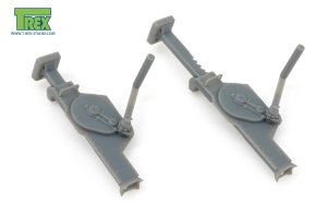 画像2: T-Rex Studio[TR35180]1/35 WWII ドイツ 戦車用20tジャッキ ロングタイプ(2個入) (2)
