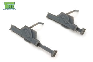 画像3: T-Rex Studio[TR35180]1/35 WWII ドイツ 戦車用20tジャッキ ロングタイプ(2個入) (3)