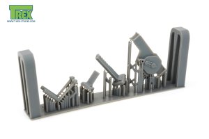 画像6: T-Rex Studio[TR35180]1/35 WWII ドイツ 戦車用20tジャッキ ロングタイプ(2個入) (6)