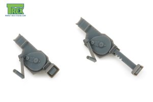 画像4: T-Rex Studio[TR35181]1/35 WWII ドイツ 戦車用20tジャッキ ショートタイプ(2個入) (4)