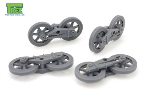 画像8: T-Rex Studio[TR35182-1]1/35 WWII ドイツ I号戦車B型 走行装置セット(タミヤ用) (8)