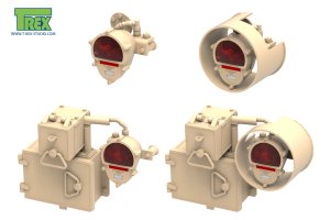 画像8: T-Rex Studio[TR35191-1]1/35 現用 アメリカ M1A2 SEP V2エイブラムス主力戦車用 ライトセット (8)