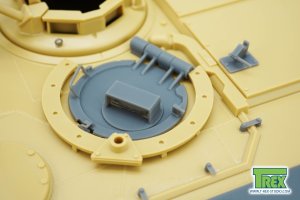 画像3: T-Rex Studio[TR35193]1/35 現用 アメリカ M1A1エイブラムス主力戦車初期型用 装填手ハッチ 平面型ブローオフパネル (3)