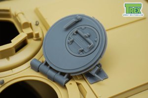 画像4: T-Rex Studio[TR35193]1/35 現用 アメリカ M1A1エイブラムス主力戦車初期型用 装填手ハッチ 平面型ブローオフパネル (4)