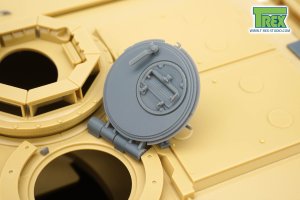 画像3: T-Rex Studio[TR35194]1/35 現用 アメリカ M1A1エイブラムス主力戦車用 装填手ハッチ M1A2カバー付ブローオフパネル (3)