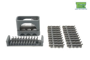 画像6: T-Rex Studio[TR35200-1]1/35 WWII ドイツ タイガーI重戦車初期型/中期型用 予備履帯ホルダーセット(10個入/滑り止めなし履帯20個付) (6)