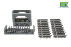 画像6: T-Rex Studio[TR35200-2]1/35 WWII ドイツ タイガーI重戦車中期型用 予備履帯ホルダーセット(10個入/滑り止め付履帯20個付) (6)