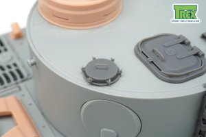 画像3: T-Rex Studio[TR35202]1/35 WWII ドイツ タイガーI重戦車初期型用 ベンチレーターセット(4個入) (3)