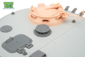 画像2: T-Rex Studio[TR35203]1/35 WWII ドイツ タイガーI重戦車中期型/後期型用 ベンチレーターセット(3個入) (2)