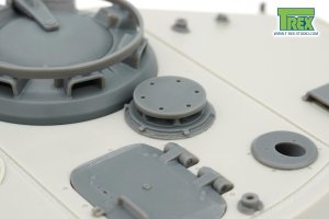 画像2: T-Rex Studio[TR35204]1/35 WWII ドイツ キングタイガー重戦車用 ベンチレーターセット(3個入) (2)