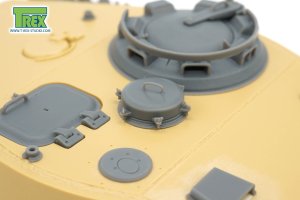 画像3: T-Rex Studio[TR35204]1/35 WWII ドイツ キングタイガー重戦車用 ベンチレーターセット(3個入) (3)
