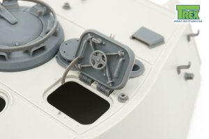 画像4: T-Rex Studio[TR35206]1/35 WWII ドイツ キングタイガー重戦車ヘンシェル砲塔用 40mm厚装填手ハッチ 1944年7月以降 (4)