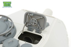 画像2: T-Rex Studio[TR35207]1/35 WWII ドイツ キングタイガー重戦車ポルシェ砲塔型用 装填手ハッチ (2)