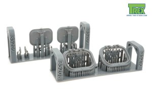 画像4: T-Rex Studio[TR35209]1/35 WWII ドイツ タイガーI重戦車初期/中期型用 装填手ハッチ 鋳造/溶接タイプ2in1(2個入) (4)