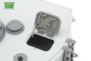 画像3: T-Rex Studio[TR35212]1/35 WWII ドイツ タイガーI重戦車後期型用 装填手ハッチ 2ピースタイプ(2個入) (3)