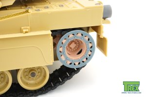画像2: T-Rex Studio[TR35216]1/35 現用 アメリカ M1エイブラムス主力戦車用 履帯脱落防止リング(2個入) (2)
