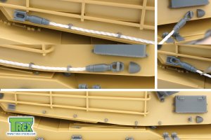画像4: T-Rex Studio[TR35217]1/35 現用 アメリカ M1A1/A2エイブラムス主力戦車用 汎用アップグレードセット (4)