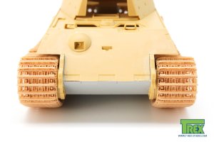 画像2: T-Rex Studio[TR84004]1/48 WWII ドイツキングタイガー18枚歯起動輪用履帯 後期型 左右対称型 起動輪付 (2)