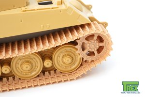 画像3: T-Rex Studio[TR84004]1/48 WWII ドイツキングタイガー18枚歯起動輪用履帯 後期型 左右対称型 起動輪付 (3)