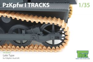 画像3: T-Rex Studio[TR85002]1/35 I号戦車A/B型用後期型履帯 (3)