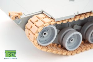 画像2: T-Rex Studio[TR85047]1/35 現用 アメリカ陸軍M1A1エイブラムスT-158履帯 旧バージョン(金属ピン) (2)