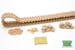 画像5: T-Rex Studio[TR85048]1/35 現用 アメリカ陸軍M1エイブラムスT156履帯(金属ピン) (5)