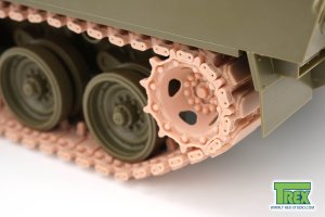画像2: T-Rex Studio[TR85083]1/35 現用 陸上自衛隊 90式戦車用 ゴムパッド付履帯(起動輪付) (2)