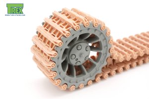 画像3: T-Rex Studio[TR86038]1/16 WWII ドイツ タイガーI重戦車可動履帯 鉄道輸送用 (3)