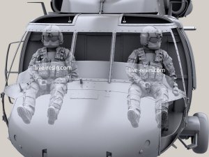 画像11: Live Resin[LRM35024]1/35 HH-60G Pave Hawk helicopter crew set - Pilot 1 (11)