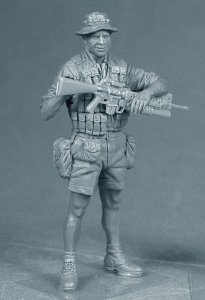 画像2: TANK[T-35186]1/35 現用英 SAS ランドローバークルー#3(オマーン1971)(2体) (2)