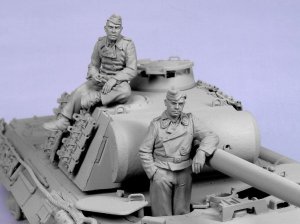 画像2: TANK[T-35004]1/35 WWII独 戦車兵(夏)1940-45(2体) (2)