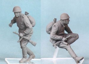 画像2: TANK[T-35009]1/35 WWII露 自動車化歩兵(夏)1943-45(2体) (2)