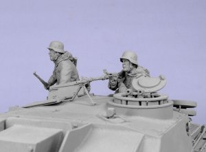 画像4: TANK[T-35025]1/35 WWII独 SS装甲擲弾兵 ハリコフ(冬)1943(2体) (4)