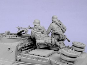 画像7: TANK[T-35025]1/35 WWII独 SS装甲擲弾兵 ハリコフ(冬)1943(2体) (7)