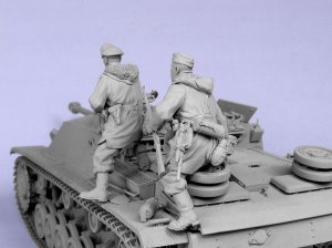 画像2: TANK[T-35027]1/35 WWII独 SS装甲擲弾兵 #3 ハリコフ(冬)1943(2体) (2)