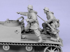 画像4: TANK[T-35027]1/35 WWII独 SS装甲擲弾兵 #3 ハリコフ(冬)1943(2体) (4)