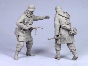 画像6: TANK[T-35034]1/35 WWII独 SS歩兵 #4 ハリコフ(冬)1943(2体) (6)