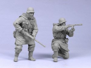 画像1: TANK[T-35035]1/35 WWII独 SS歩兵 #5 ハリコフ(冬)1943(2体) (1)