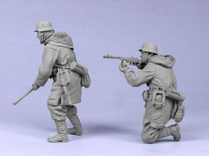 画像5: TANK[T-35035]1/35 WWII独 SS歩兵 #5 ハリコフ(冬)1943(2体) (5)